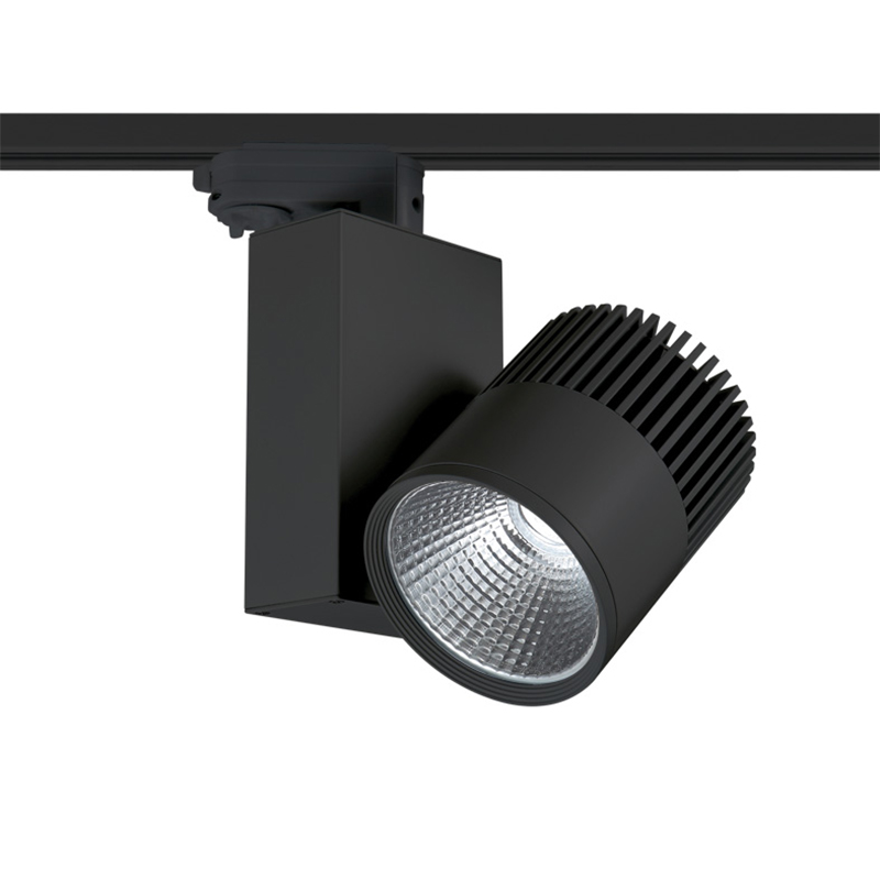 BLACK LED TRACK LIGHT 30W 3000K 4WIRES 36° 2200LM 230V Ra80 BIENAL3030B4 BLACK LED TRACK LIGHT 30W 3000K 4WIRES 36° 2200LM 230V Ra80 BIENAL3030B4