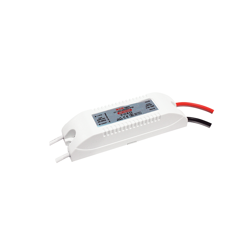 ^MINI PLASTIC CV LED DRIVER 12W 230V AC-24V DC 0.5A IP20 WITH CABLES MP12CV24