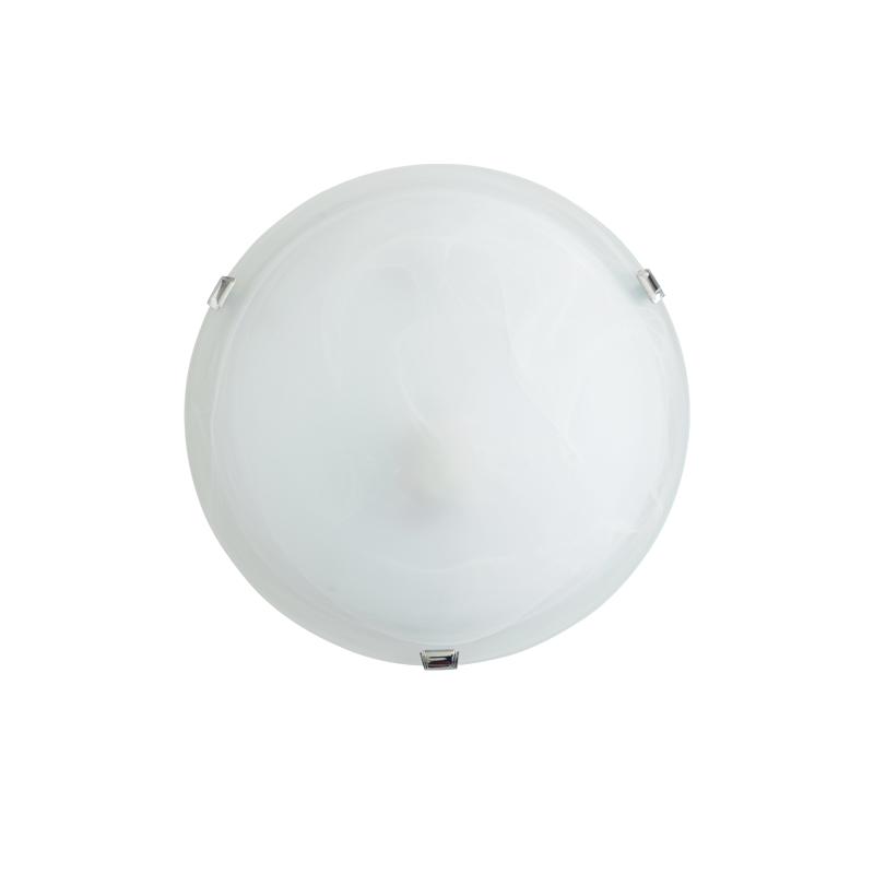 CEILING LAMP D30 WHITE GLASS ALBATRE XD01300W