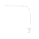 LED DESK LAMP 5W 4000K TOUCH WHITE WITH SPIRAL+CLAMP 230V Η85,5CMmax DELGADO 16055LEDWHC
