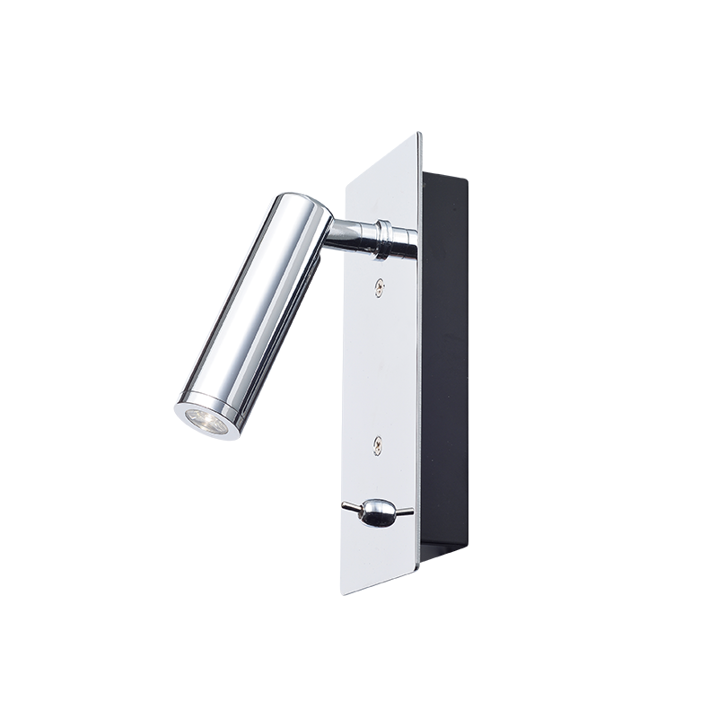 LED WALL LAMP COB 3W 4000K RECESSED METAL CHROME INYOKA 151BMA