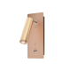 LED WALL LAMP COB 3W 4000K RECESSED METAL GOLD INYOKA 151BMG