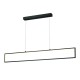 ^PENDANT LUMINAIRE LED 32W 3000K 2600LM AELIA BLACK METAL IP20 120X6XH150CM PN30LEDPBK