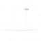^PENDANT LUMINAIRE LED 20W 3000K 1400LM NAAVA WHITE ALUMINUM IP20 102X15X110CM YL1721LEDPWH