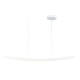^PENDANT LUMINAIRE LED 20W 3000K 1400LM NAAVA WHITE ALUMINUM IP20 102X15X110CM YL1721LEDPWH