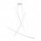 ^PENDANT LUMINAIRE LED 60W 3000K 4200LM NAAVA WHITE ALUMINUM IP20 102X15X110CM YL1723LEDPWH