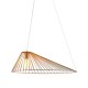 ^PENDANT L/F  1xE27  CAPPELLO GOLD BLACK 60Χ40120CM OD91681PG