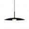 ^PENDANT L/F 1xG9 AFINAR BLACK METAL + FROSTED GLASS  Φ40Χ120CM OD94451PB