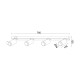 ^WALL MOUNTED LIGHTING 4XGU10 DIVINO WHITE ALUMINUM IP20 76X7X13,5CM RA3634SWH ^WALL MOUNTED LIGHTING 4XGU10 DIVINO WHITE ALUMINUM IP20 76X7X13,5CM RA3634SWH
