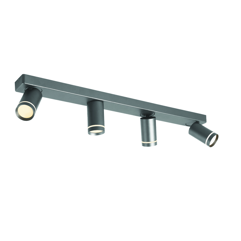 ^WALL MOUNTED LIGHTING 4XGU10 DIVINO GREY ALUMINUM IP20 76X7X13,5CM RA3634SGY ^WALL MOUNTED LIGHTING 4XGU10 DIVINO GREY ALUMINUM IP20 76X7X13,5CM RA3634SGY