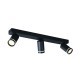 ^WALL MOUNTED LIGHTING 3XGU10 DIVINO BLACK ALUMINUM IP20 54X7X13,5CM RA3633SBH ^WALL MOUNTED LIGHTING 3XGU10 DIVINO BLACK ALUMINUM IP20 54X7X13,5CM RA3633SBH