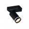 ^WALL MOUNTED LIGHTING 1XGU10 DIVINO BLACK ALUMINUM IP20 12X7X13,5CM RA3631SBK