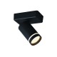 ^WALL MOUNTED LIGHTING 1XGU10 DIVINO BLACK ALUMINUM IP20 12X7X13,5CM RA3631SBK
