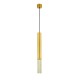 ^PENDANT LUMINAIRE 1XGU10 DOHA GOLD METAL IP20 D6XD8XH187CM YL22291PLG