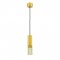 ^PENDANT LUMINAIRE 1XGU10 DOHA GOLD METAL IP20 D6XD8XH150CM YL22291PSG