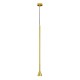 ^PENDANT LUMINAIRE 1ΧGU10 CLOUZOT GOLD METAL IP20 D7,5XD10XH190CM YL22801PGD