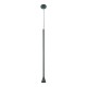 ^PENDANT LUMINAIRE 1ΧGU10 CLOUZOT BLACK METAL IP20 D7,5XD10XH190CM YL22801PBK ^PENDANT LUMINAIRE 1ΧGU10 CLOUZOT BLACK METAL IP20 D7,5XD10XH190CM YL22801PBK