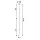^PENDANT LUMINAIRE 1ΧGU10 CLOUZOT BLACK METAL IP20 D7,5XD10XH190CM YL22801PBK ^PENDANT LUMINAIRE 1ΧGU10 CLOUZOT BLACK METAL IP20 D7,5XD10XH190CM YL22801PBK