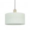 ^PENDANT LIGHTING 1ΧΕ27 CHIOS CREAM FABRIC+WOOD D45XH140CM TF20861PC