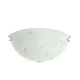CEILING GLASS+CRYSTAL D30CM 2ΧΕ27 ANYA AD998050
