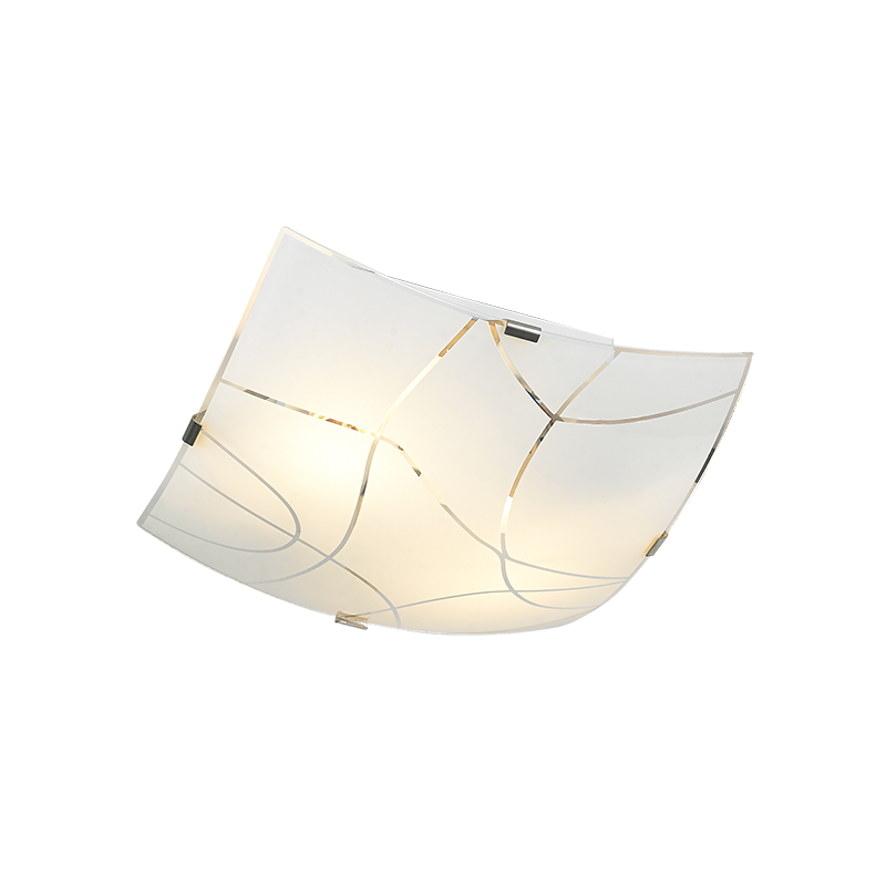 CEILING SQUARE LAMP D30CM 2XE27 LOCRIS DL186I