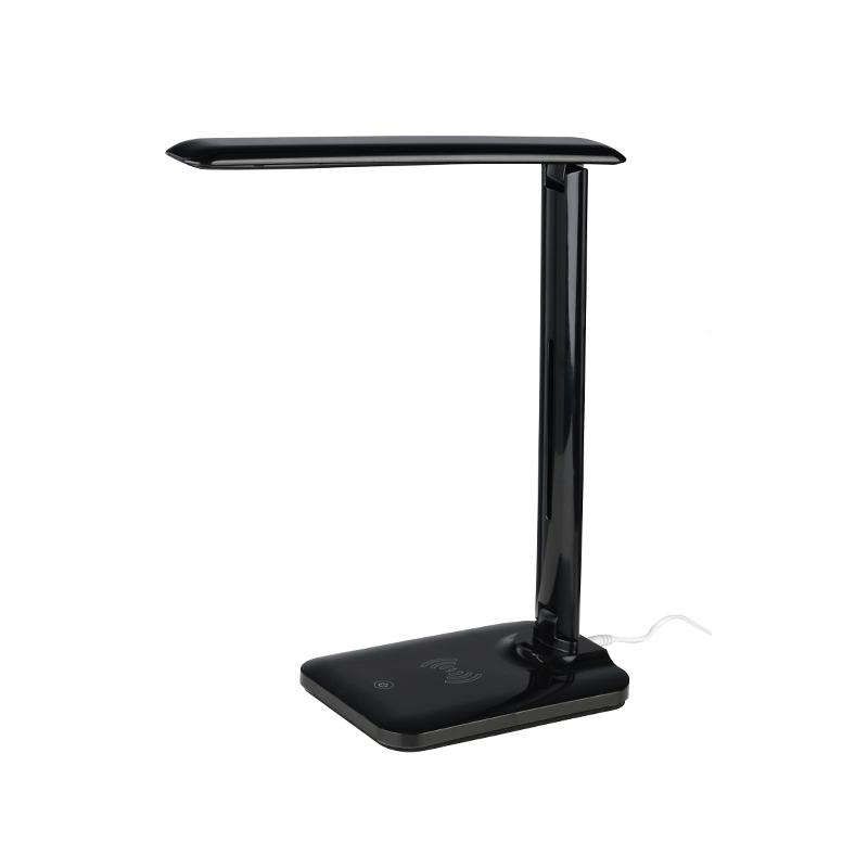 DESK LAMP LED 5W BLACK CCT 320LM+TOUCH SWITCH+WIRELESS/USB CHARGER FUTUR2 SF27LEDBK