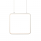 ^PENDANT LUMINAIRE LED 9W 3000K 870LM WHITE METAL 22X11XH129CM SYMETRIA V30LEDP22WH