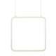 ^PENDANT LUMINAIRE LED 14W 3000K 1330LM WHITE METAL 30X14XH136CM SYMETRIA V30LEDP30WH