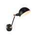 ^ PHASING OUT WALL MOUNTED LUMINAIRE 1XE14 BLACK METALLIC 36Χ15Χ21CM CLOTHO EG4341W36B