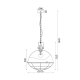 ^ PHASING OUT PENDANT LUMINAIRE 1ΧΕ27 METALLIC GREY Φ35ΧΗ120CM HAMMER GN591PGY ^ PHASING OUT PENDANT LUMINAIRE 1ΧΕ27 METALLIC GREY Φ35ΧΗ120CM HAMMER GN591PGY