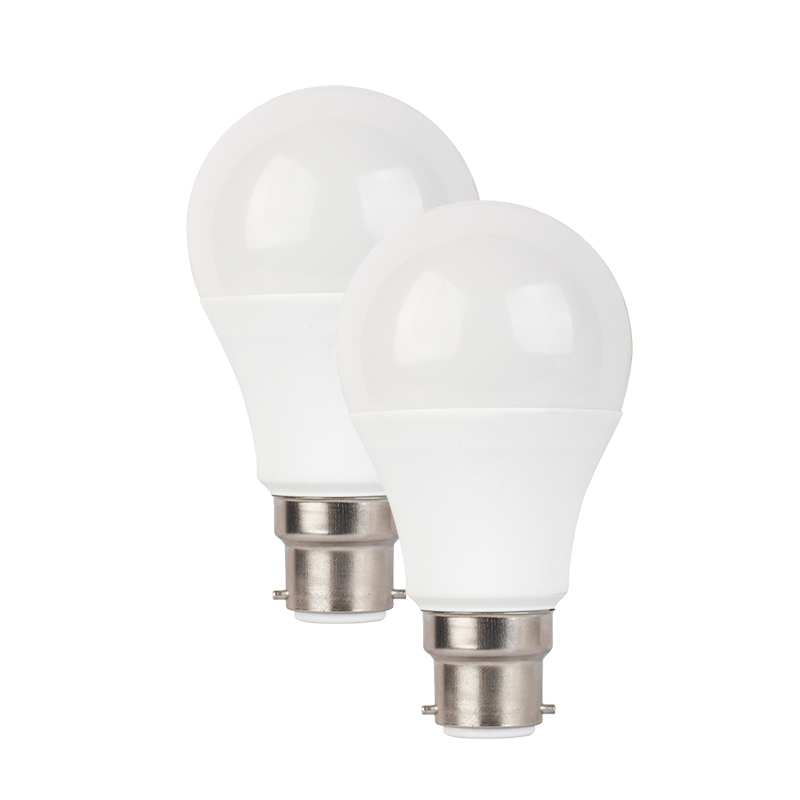 LED A60 B22 230V 14W 4.000K 270° 1180Lm Ra80 DUO PACK B2214NWP
