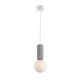 ^TABLE LIGHTING LED 5W 3000K 270LM 230V AC RA80 30.000HRS NATURAL CEMENT D22XH45CM KOZMIC MK421P10G
