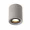 ^CEILING LIGHTING 1XGU10 GREY CEMENT D8,5XH10CM MONTE MK141S10G