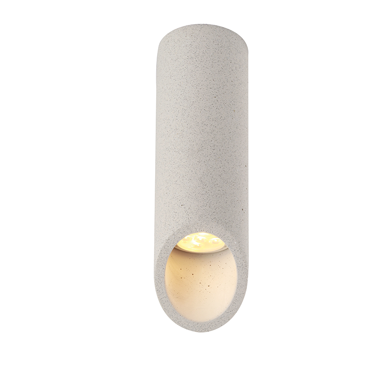 ^CEILING LIGHTING 1XGU10 WHITE CEMENT D7XH24CM FALTSO MK151S24W