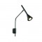 ^WALL MOUNTED LUMINAIRE 1XGU10 CLOUZOT BLACK METAL IP20 40X52X8CM YL22801WBK