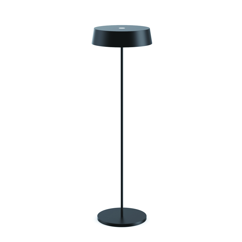LED SMD TABLE BATTERY LUMINAIRE 3W 200LM 3.000K MATT BLACK 120° CRI80 IP54 TOUCH DIMMABLE LG3903B-300