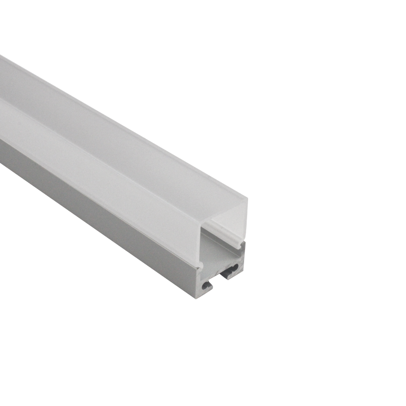 ALUMINUM PROFILE PEND WITH SEMI-CLEAR PMMA DIFFUSER
2m/pc P28