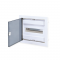 FLUSH MOUNTING ENCLOSURE 12 MODULES TRANSPARENT DOOR 1 ROW IP40 282U12FP