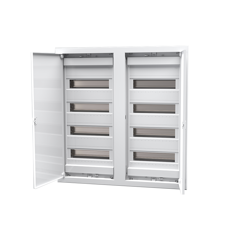 FLUSH MOUNTING ENCLOSURE 96 MODULES METAL DOOR 4 ROWS IP40 282U2X48ES