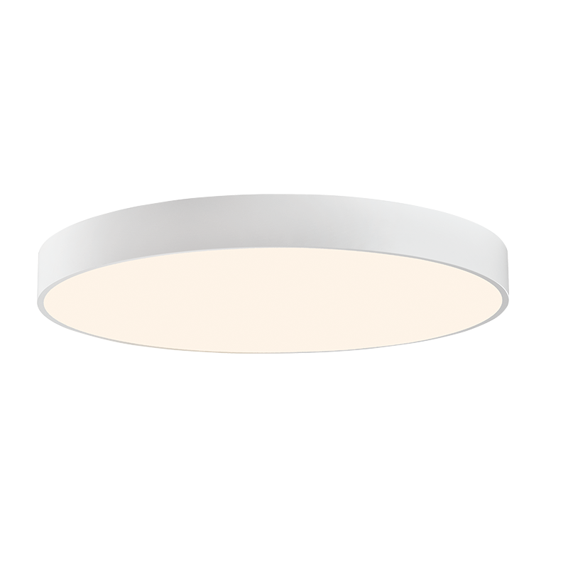 ^CEILING LUMINAIRE LED 100W 8000LM 3000K WHITE METAL D100XH10CM OPTIMUS V29LEDC100WH