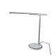 DESK LAMP LED 7W SILVER + WHITE CCT 300LM DIMMABLE+TOUCH SWITCH+USB CHARGER DEGAS SF1816LEDS