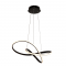 ^PENDANT LIGHTING LED 48W 3000K 2880LM BLACK ALUMINUM 48Χ44XΗ120CM GORDIUS HM92LEDP48BK