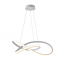 ^PENDANT LIGHTING LED 48W 3000K 2880LM WHITE ALUMINUM 48Χ44XΗ120CM GORDIUS HM92LEDP48WH