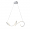 ^PENDANT LIGHTING LED 40W 3000K 2400LM WHITE ALUMINUM 64X22ΧΗ120CM CLEO HM91LEDP64WH