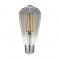 LED FILAMENT E27 ST64 SMOKY DIM 8W 2700K 230V AC 550LM RA80 EDIS8WWDIMSM