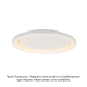 CEILING LUMINAIRE LED 100W DIMMER 3000K 7010LM WHITE METAL D81XH8,5CM DIANA BR71LEDC81WHD
