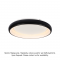 CEILING LUMINAIRE LED 34W DIMMER 3000K 2330LM WHITE METAL D41XH8,5CM DIANA BR71LEDC41BKD
