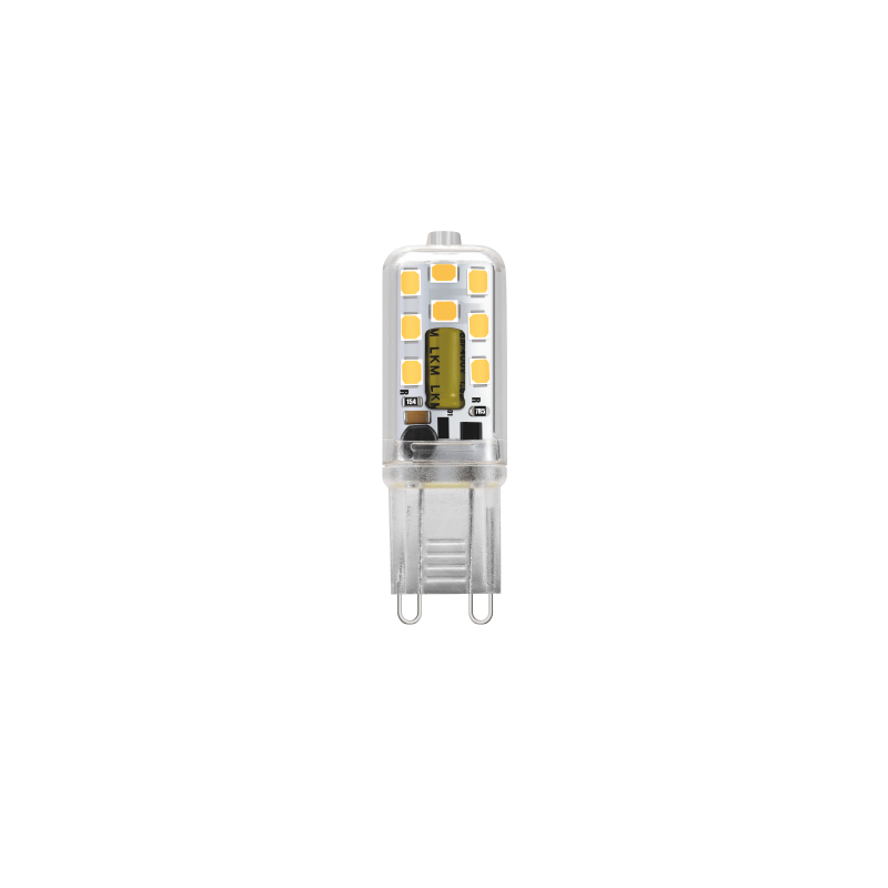 LED SMD G9 PLASTIC 3W 4.000K 260Lm 300° 230V AC Ra80 30.000Hrs CLEAR G928353NWC
