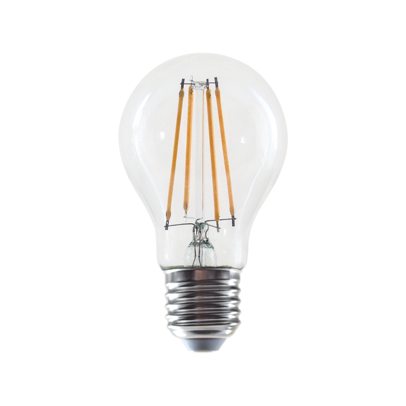 LED FILAMENT E27 A60 6W 4000K 230V AC 830LM RA80 ELIOR6NW