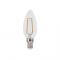 LED FILAMENT E14 C35 2W 4000K 230V AC 260LM RA80 FLAM2NW
